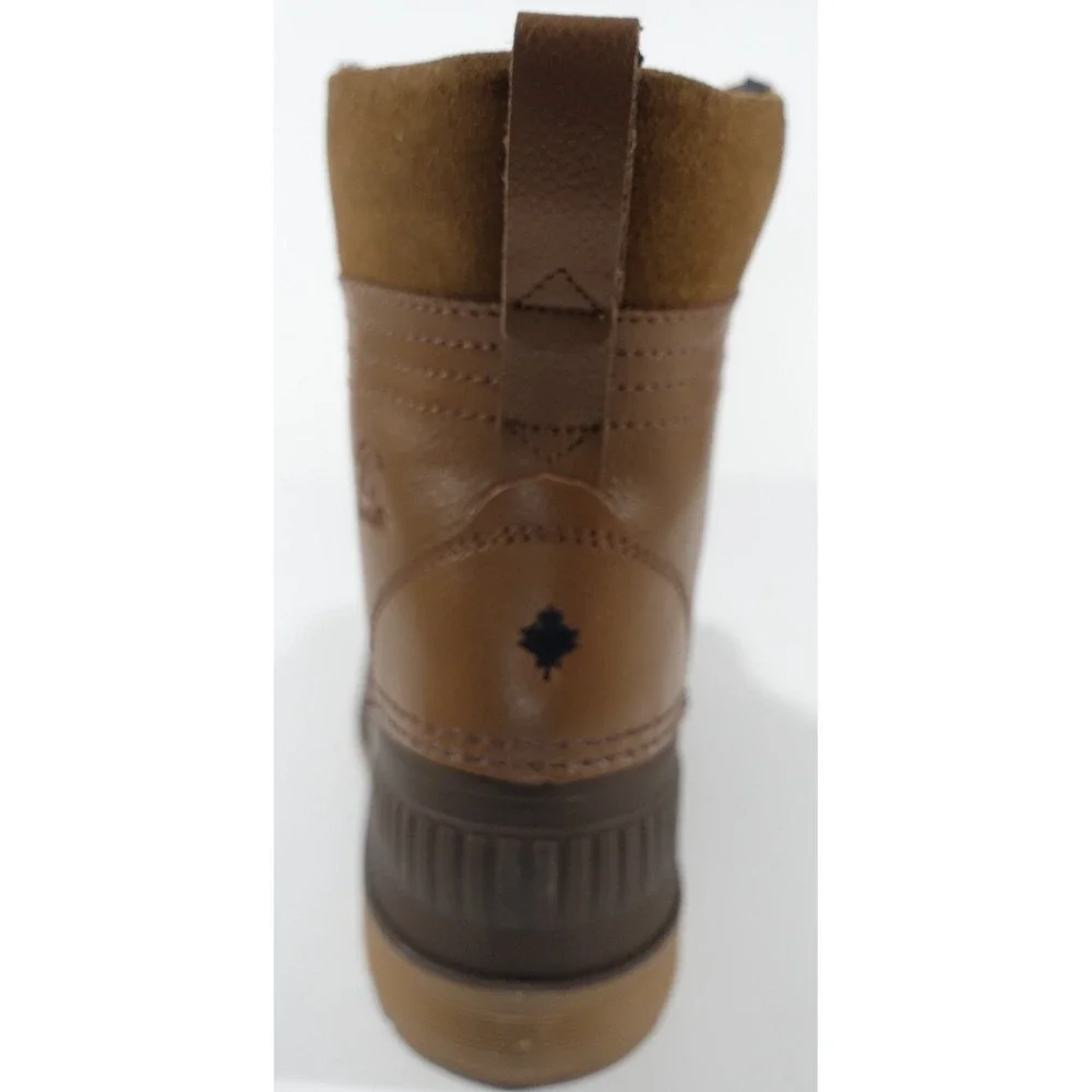 Kamik Hemlock Waterproof Winter Boots Men's 7 Ankle Height Brown MADE IN USA